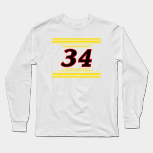 Michael McDowell #34 2024 NASCAR Design Long Sleeve T-Shirt